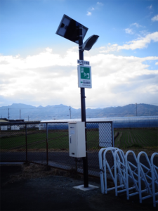 米ノ庄小学校　敷地内